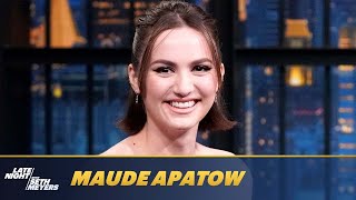 Maude Apatow Ripped Out Her Own Tooth for a Costume [upl. by Simah]