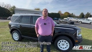 2024 Ford Bronco Sport Heritage  Dave Arbogast Ford [upl. by Hildegaard506]