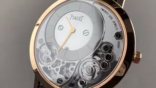 Piaget Altiplano 900P G0A39110 Piaget Watch Review [upl. by Einohpets]