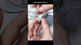 Part 14 Making of MV22 Osprey 172 Hasegawa scalemodel [upl. by Harpp]