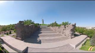 360 Video Волгоград quotМамаев Курганquot [upl. by Justus284]