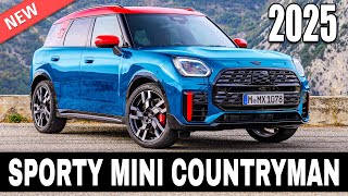 Sporty SUV Mixing British Style and German Performance 2025 MINI John Cooper Works Countryman [upl. by Macilroy]