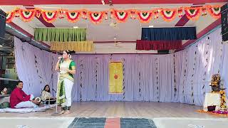 Arupa Lahiry  Bharatanatyam Briefing  JNV [upl. by Ahsele]