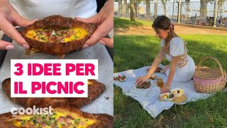 3 ricette sfiziose per i tuoi picnic dolci e salate saranno perfette per tutti i gusti 😍 [upl. by Acirdna]