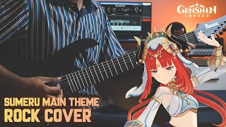 Sumeru Main Theme OST  Rock VersionGuitar Cover  Genshin Impact [upl. by Hinckley]