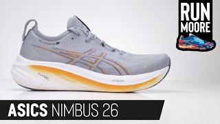 Asics Nimbus 26 Our First Impressions [upl. by Debbi]