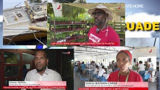 Onews Guadeloupe Le Jt de Canal 10 [upl. by Eibbob]