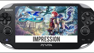 Ys VIII PS Vita Review Impressions [upl. by Anallij]