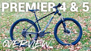 Polygon Premier 4 amp 5 Overview  Our Best Budget MTB For Beginners [upl. by Mirak]