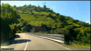 255  Spain Carretera Nacional N630  Puente de los Fierros  Flor de Acebos HD [upl. by Aikrehs]