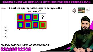 NonVerbal Intelligence Test Part1 PMAGDPAMCAFNSPNAirman NonVerbal reasoning Test EduSmart [upl. by Arinaid]