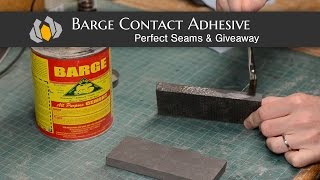 Prop Shop  Barge Adhesive EVA Seams and Giveaway [upl. by Oikim]