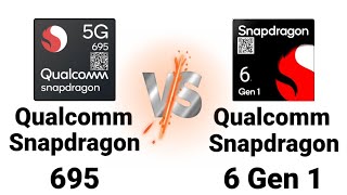 Snapdragon 695 vs Snapdragon 6 Gen 1  whats a better [upl. by Llerrehc313]