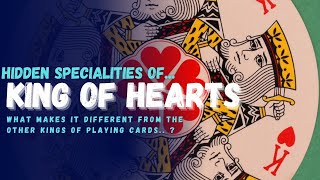 Hidden Specialities of King of Hearts youtube facts kingofhearts playingcards cards trump [upl. by Abshier]