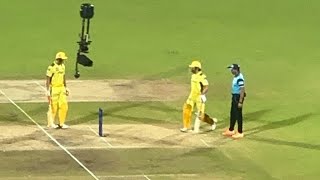 MSD entry  CSK vs MI 2023  Toofan  Rocky BGM  Chepauk [upl. by Ylebmik]