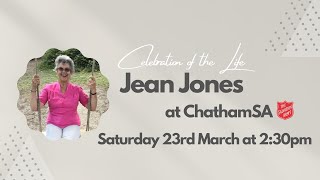 Celebration of the Life of Jean Jones  Chatham SA  23rd March 2024 [upl. by Wilkinson162]