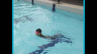 3 yearold swimming 25m breaststroke [upl. by Harleigh]