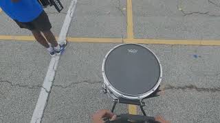 Klein High School 2024 Headcam “Theory”  Drake Vasquezcenter snare [upl. by Nnyre]