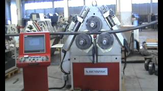 AKBEND APK 81 Profile Bending Machine [upl. by Oitaroh]