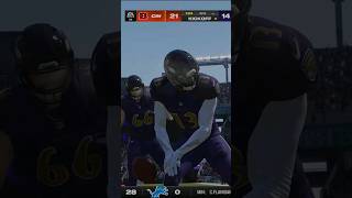 Conner amp Hamler Combine for an 8Point Play ravens madden24 madden24gameplay stateonlychallenge [upl. by Akienom]