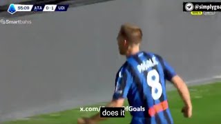 Mario Pasalic Goal Atalanta Vs Udinese 11 All Goals Analysis amp Extended Highlights [upl. by Imoian]