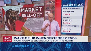 Cramer The market selloff is a seasonal selffulfilling prophecy [upl. by Meirrak]