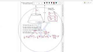 4MA12H2023OctoberQ23Mensurations [upl. by Ocirema]