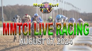 07 August 2024  Philippines Horse Racing Live  Metro Manila Turf Club Inc [upl. by Ribble130]