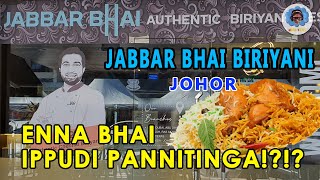 Jabbar Bhai Biriyani  Johor Malaysia [upl. by Hcnarb]