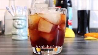 Americano cocktail recipe how to make the original Italian Americano drink [upl. by Frodeen]