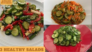 3 Healthy salad recipe  Lose weight quickly and get rid of belly fat [upl. by Iruj]