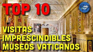 TOP 10 Visitas Imprescindibles Museos Vaticanos  Guía completa [upl. by Adnwahsor]