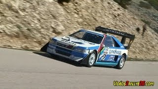 Peugeot 405 T16 Pikes Peak  Mont Ventoux HD [upl. by Alisun]