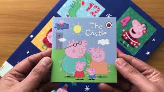 09 The Castle Peppa Pig Christmas Advent Calendar 24 Books  Read Aloud Book for Children [upl. by Earaj684]