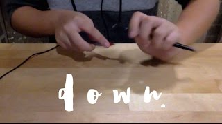 Down  Marian Hill Pen Tapping Cover [upl. by Adriena]