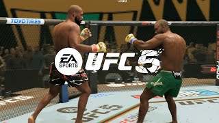 EA Sports UFC 5  Jon Jones Vs Rashad Evans I UFC SPHERE PS5 [upl. by Odlaner42]