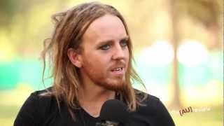 Tim Minchin Perth  Interview at Homebake 2012 [upl. by Cleland432]