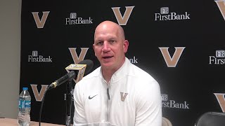 Vanderbilt Clark Lea LOSS to LSU postgame [upl. by Iarised175]