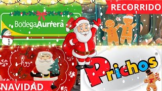 BODEGA AURRERA Y PRICHOS🎅🏻RECORRIDO🎄NAVIDAD☃️ DECORACIÓN 2024✨ [upl. by Garges]