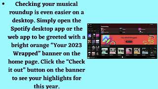 How to Check Spotify Wrapped 2023 on Web and Desktop [upl. by Akemahs]