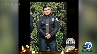 West Covina police officer dies off duty [upl. by Bouley]