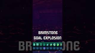 Brimstone Goal Explosion Season 9 Rocket Pass Premium Tier 95 [upl. by Solenne]