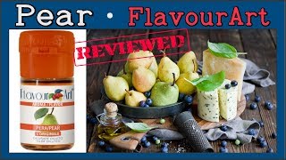 Pear FlavourArt – Review amp Recipe A sweet and fruity flavor [upl. by Ojyllek852]