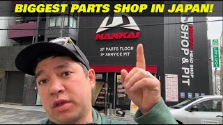 The Biggest Motorcycle Parts Shop in Osaka Japan [upl. by Esyak882]