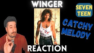 CATCHY MELODY  Winger  Seventeen Reaction [upl. by Asiulana673]