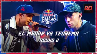 El Menor vs Teorema Instrumental Round 2 8x8  Red Bull Nacional Chile 2024  Remake [upl. by Chae11]