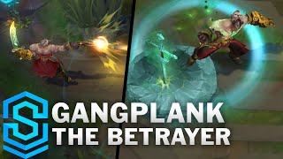 Gangplank the Betrayer Skin Spotlight  PreRelease  League of Legends [upl. by Phil]