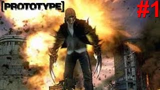 Prototype PS3 Gameplay 1 Alex Mercer ULTIMATE DESTRUCTION [upl. by Euqinaj466]