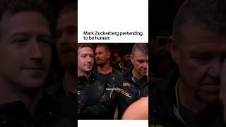 Mark Zuckerberg pretending to be human at UFC 😂 ufc298 ufc mma [upl. by Thorfinn]