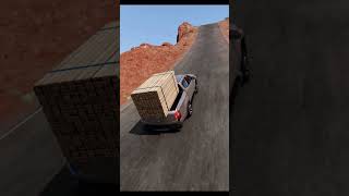 Teste de força com carga de 1500kg beamng beamngdrive cars foryou gaming shorts [upl. by Bryn]